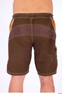 Dash brown shorts with cargo pocket casual dressed thigh 0005.jpg